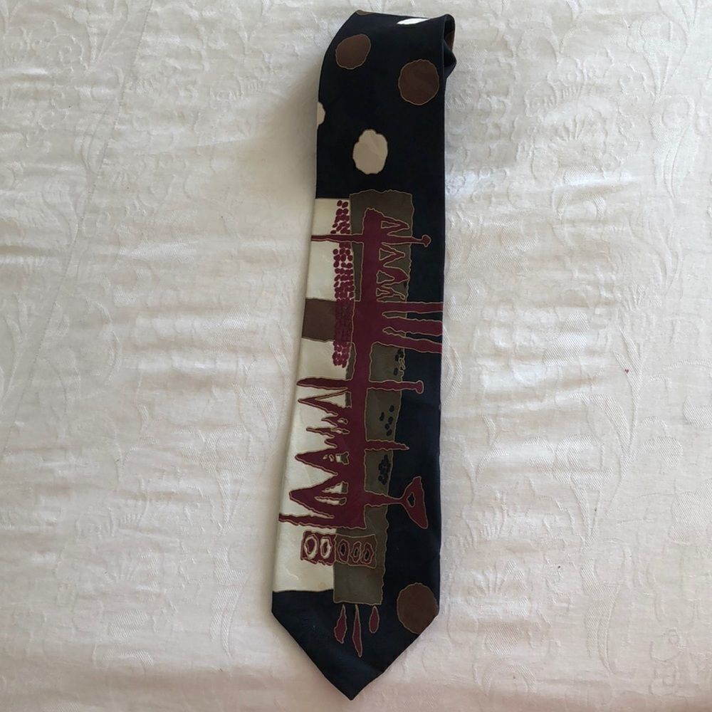 Fabio Fazio 100% Silk tie. Gently used